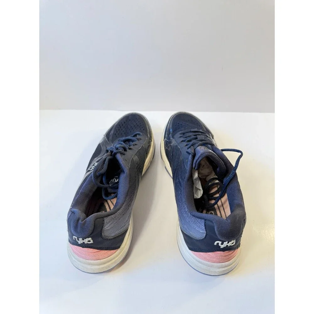 Ryka Womens Sneakers Devotion Plus 2 Walking Shoes Navy US 8